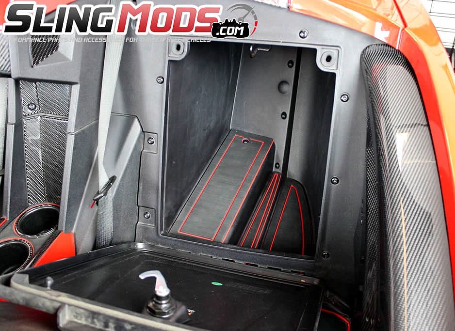 SlingMods.com - Rear Storage Compartment Liners for the Polaris ...