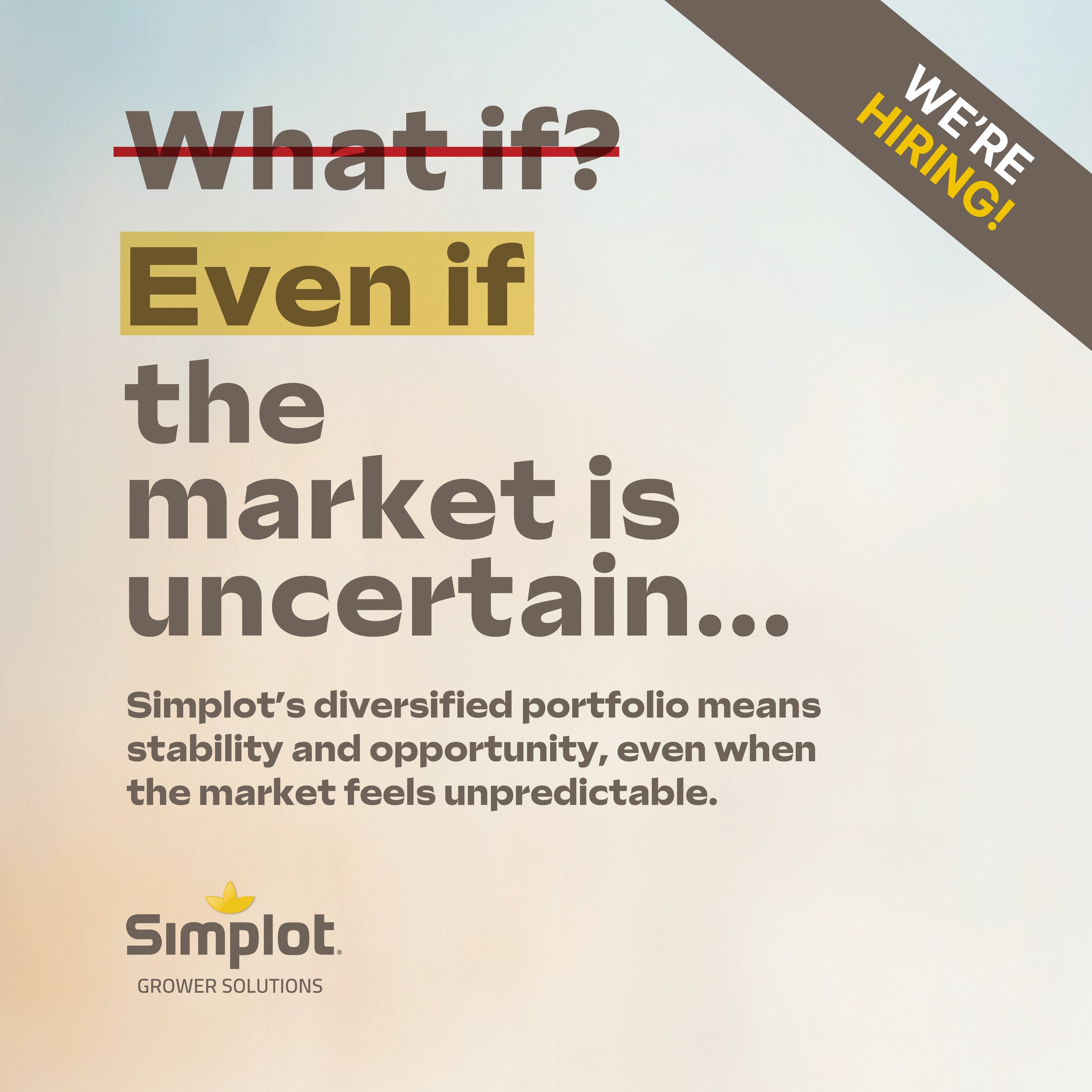 At Simplot Grower Solutions,... - Simplot Grower Solutions | Facebook