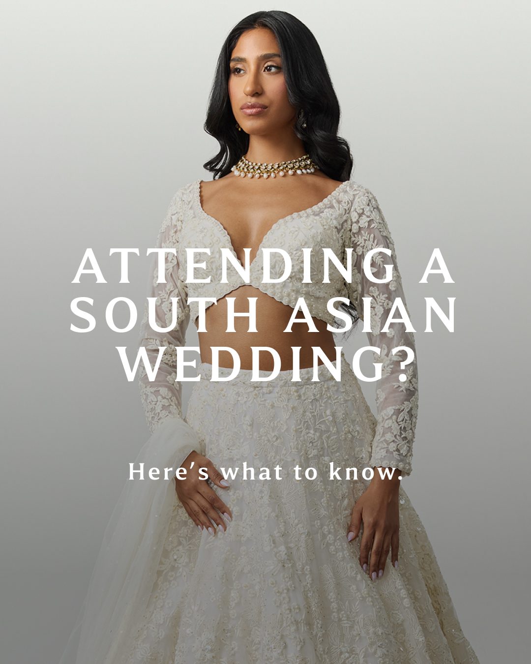 Not sure what to wear to an Indian wedding? We built the cheat sheet. ✨ From statement-making lehengas to effortless saris and elegant kaftans, find a look for every celebration in the