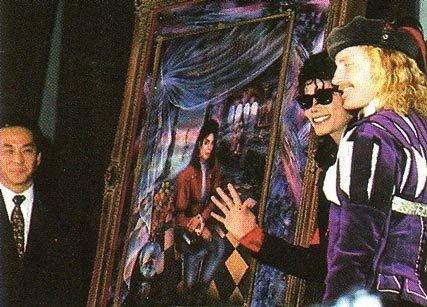 OnThisDay May 26th, 1990 Michael Jackson and Painter, sculptor