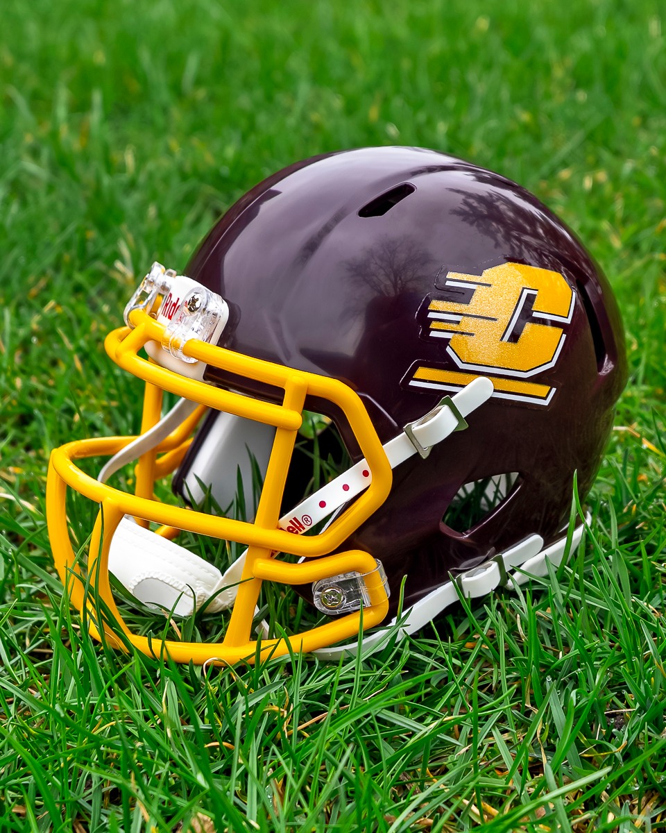 central michigan university football helmet Riddell Chippewas NCAA Revolution Speed Mini : Sports & Outdoors Put them on your desk Introducing our new Central Michigan