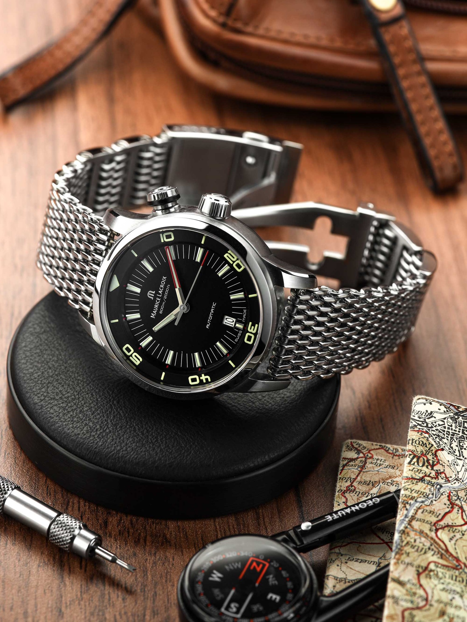 geckota kington vintage style leather dress watch strap WatchGecko Brand-Bernhardt