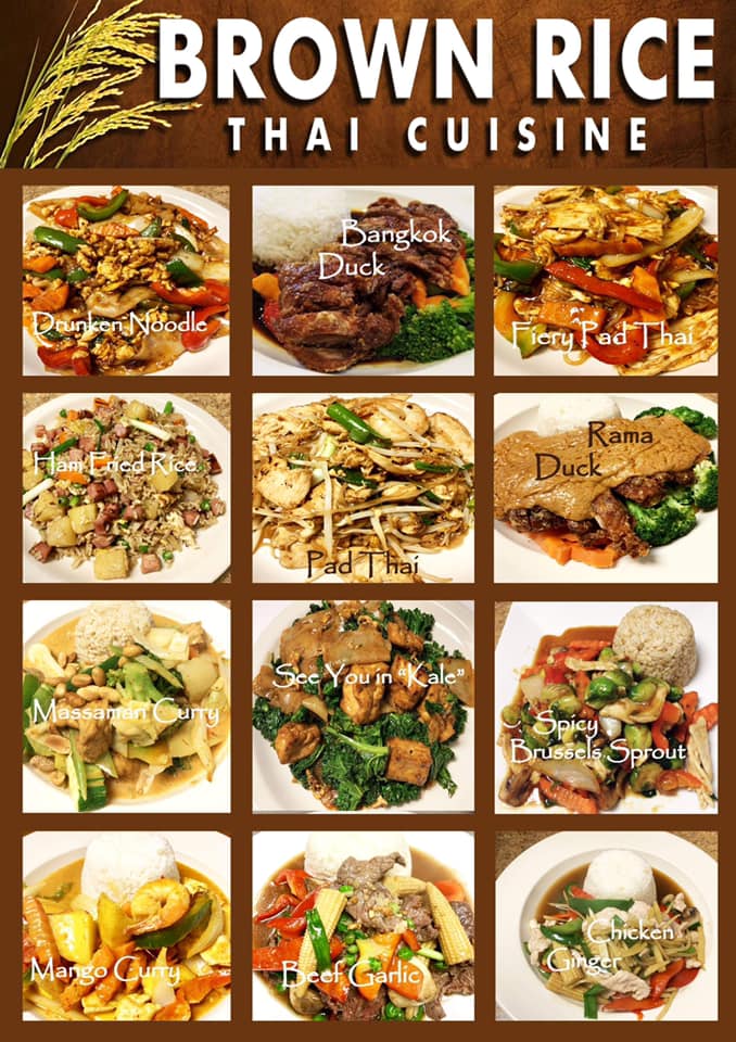 Introducing lunch or dinner... - Brown Rice Thai Cuisine | Facebook