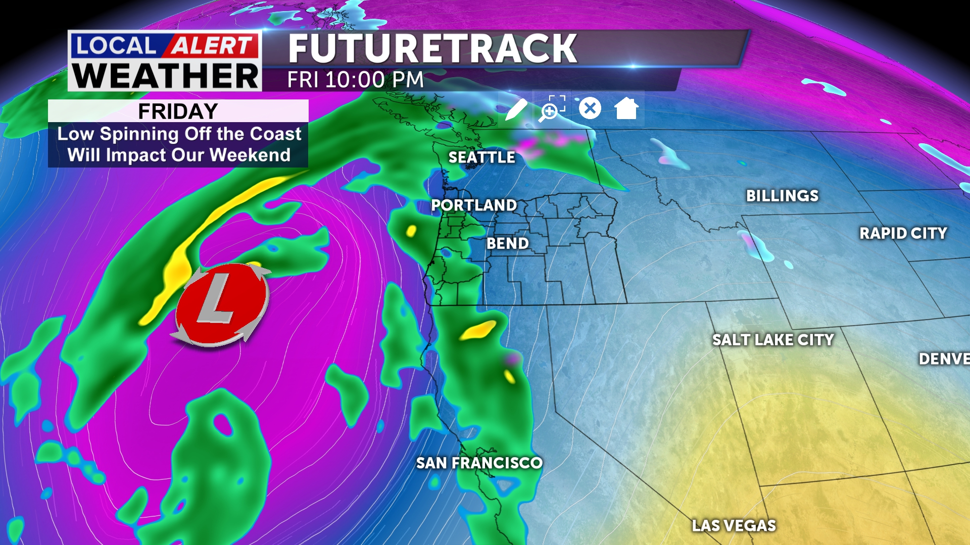 KTVZ - Wintry mix at lower elevations overnight, but more rain than ...