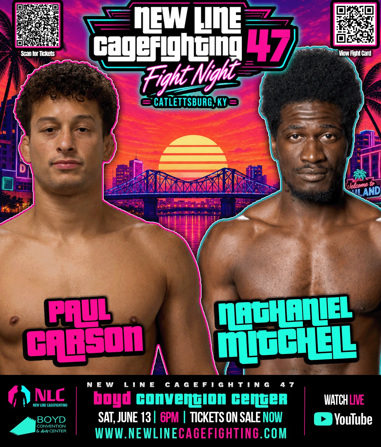 New Line Cagefighting 47: Paul Carson vs Nathaniel Mitchell