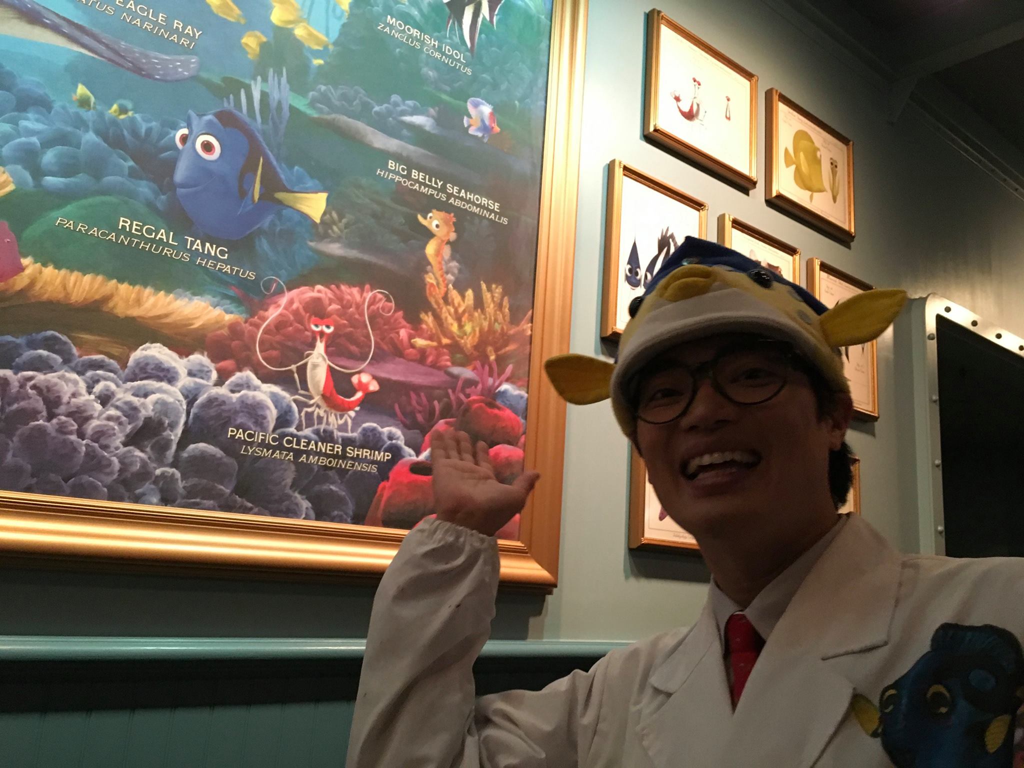 東京ディズニーシーさまに今朝、東京FMさまの番組の収録で来させて 