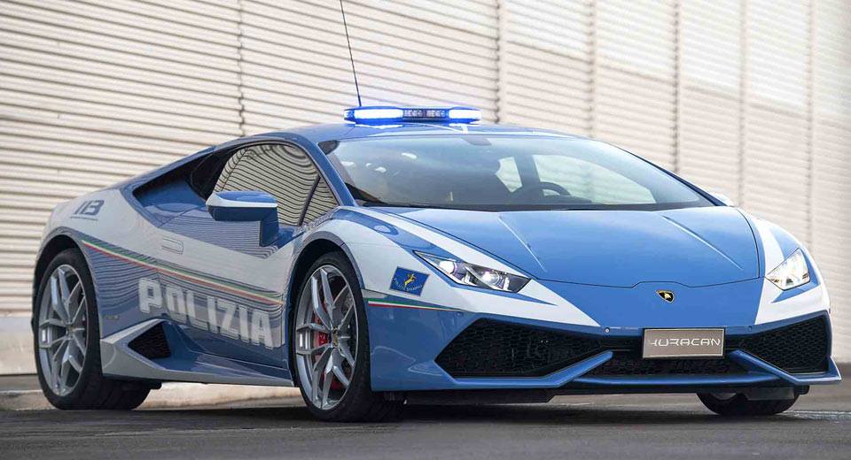 The 2028 Lamborghini Police Car