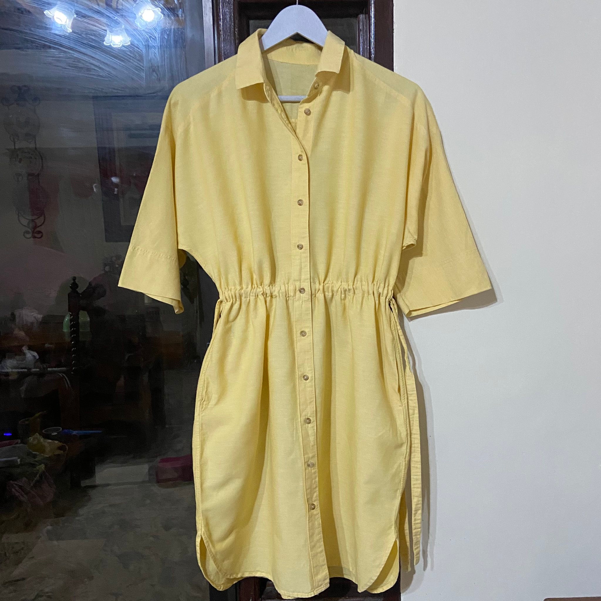 chinese dress ladies Womens Kerala Green Mayaguana Linen Shirt Dress  LOVE BRAND & Co