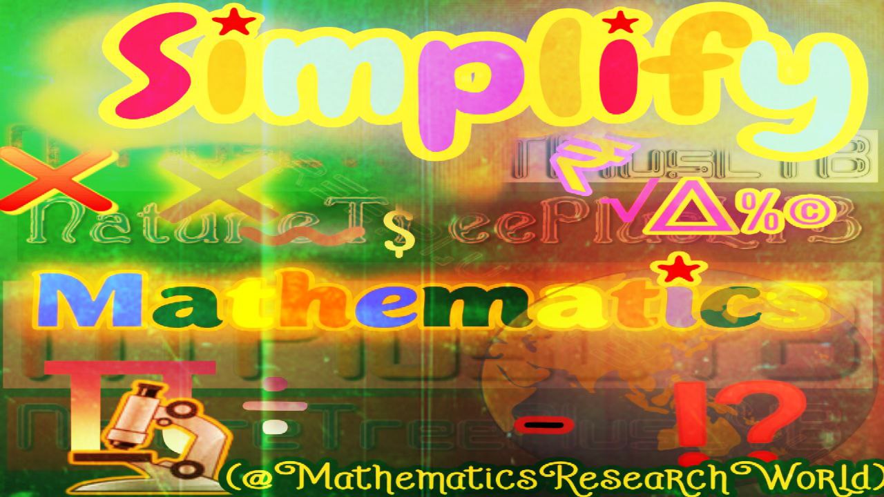 Mathematics Simplify Group Discussion | Facebook