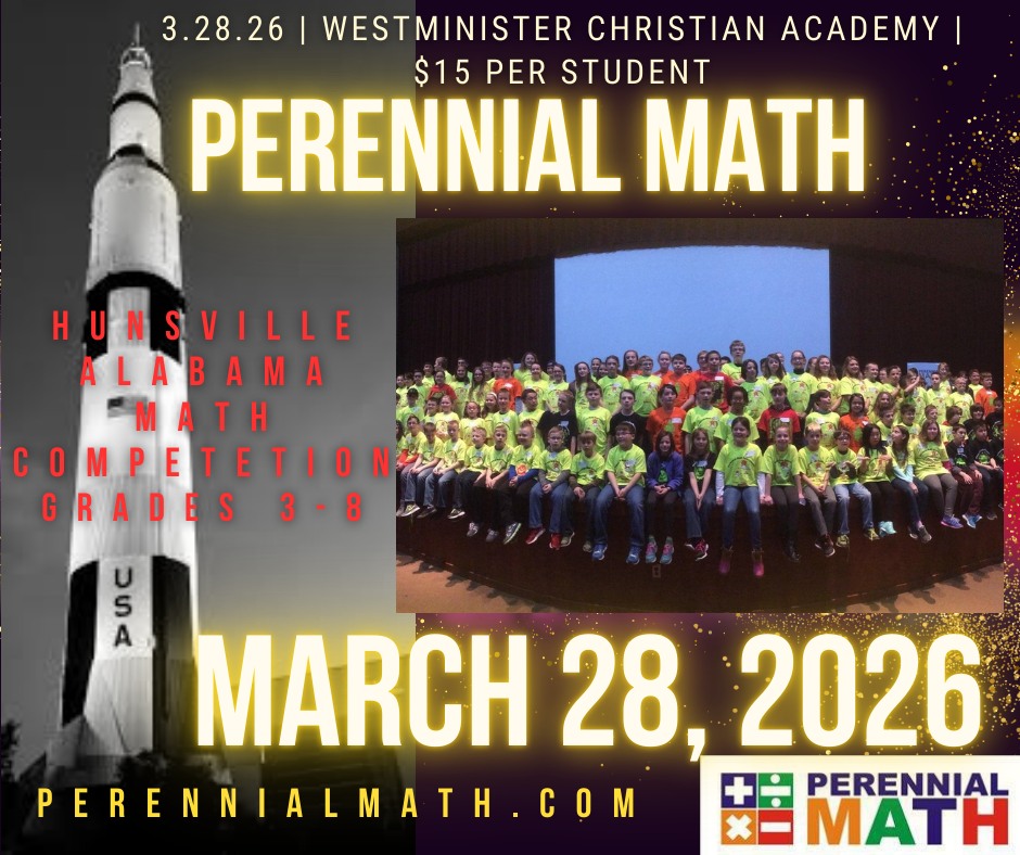 Perennial Math - 🎉 Calling All Mathletes! 🎉 📍 Huntsville,... | Facebook