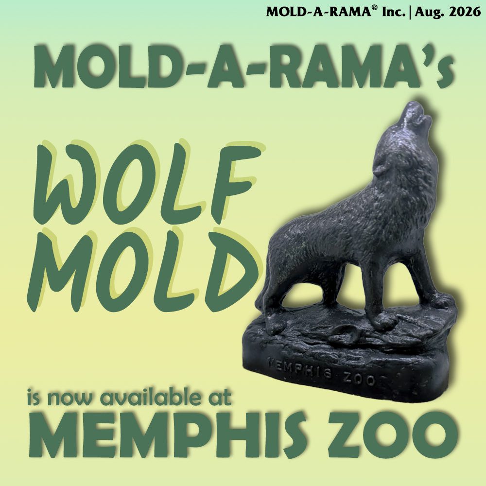 Mold-a-rama returns to Memphis Zoo with six machines