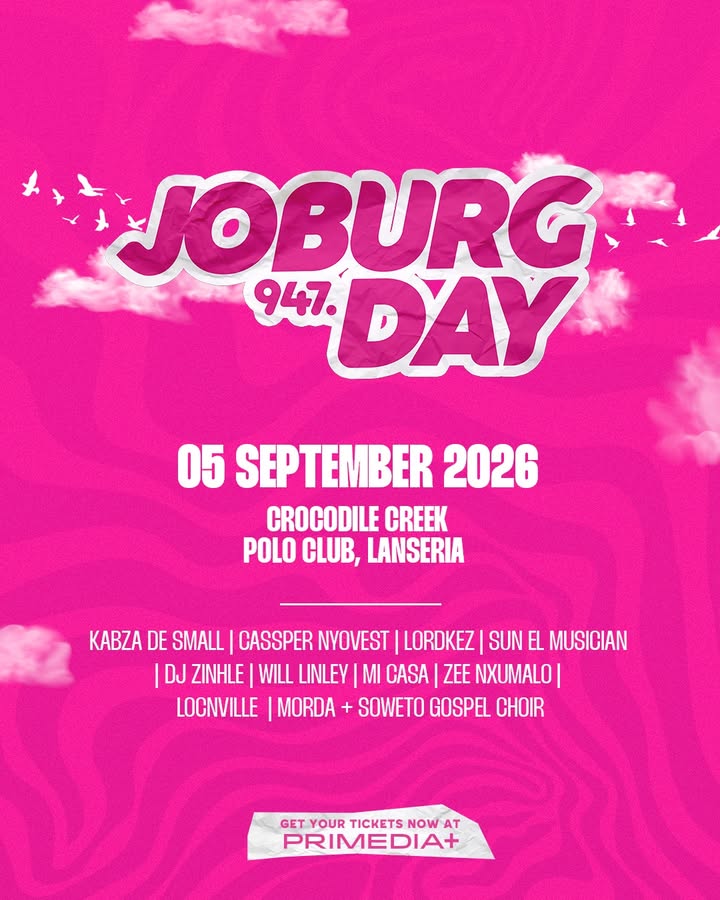 Everyone's a headliner at #947JOBURGDAY! 📍 5 Sept, Crocodile