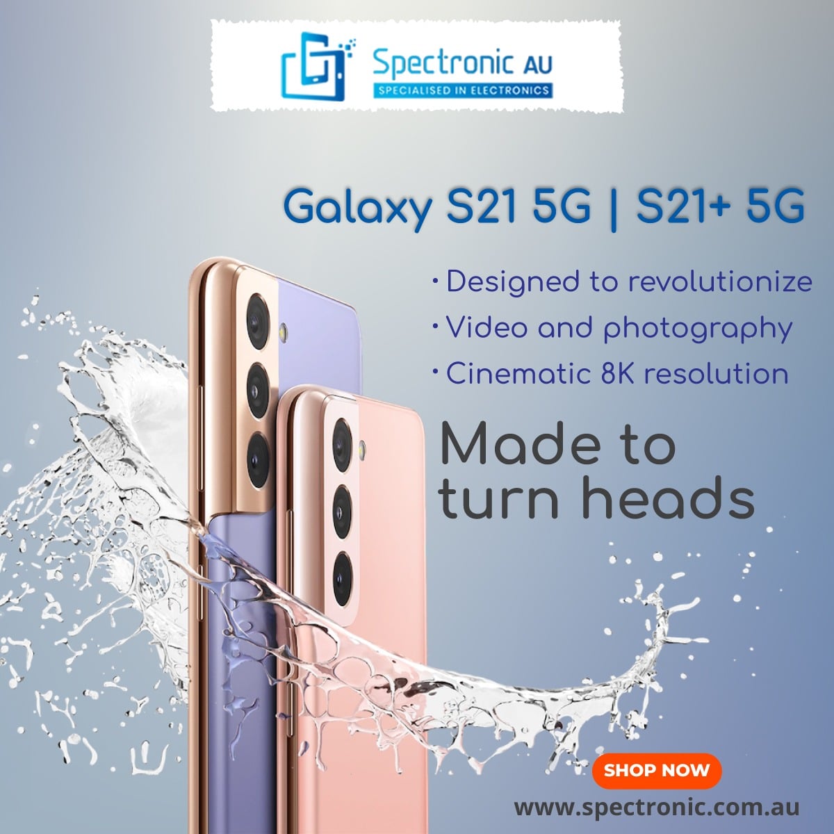 Spectronic AU - The phone that's designed to turn heads....