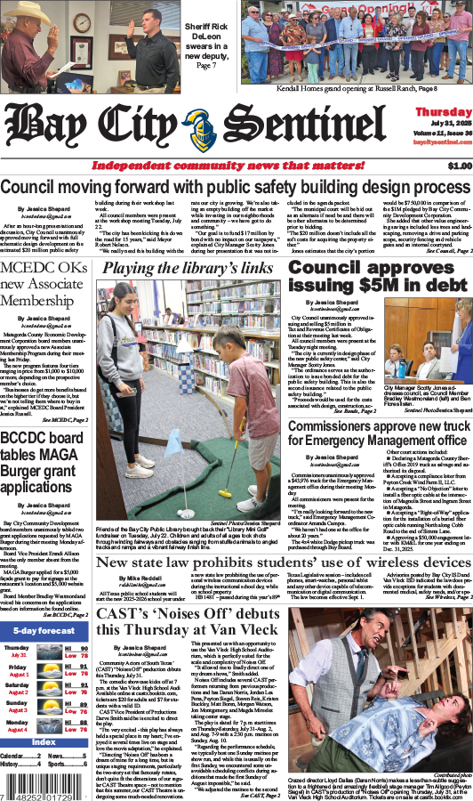 The Bay - City Council approved moving forward with full schematic ...