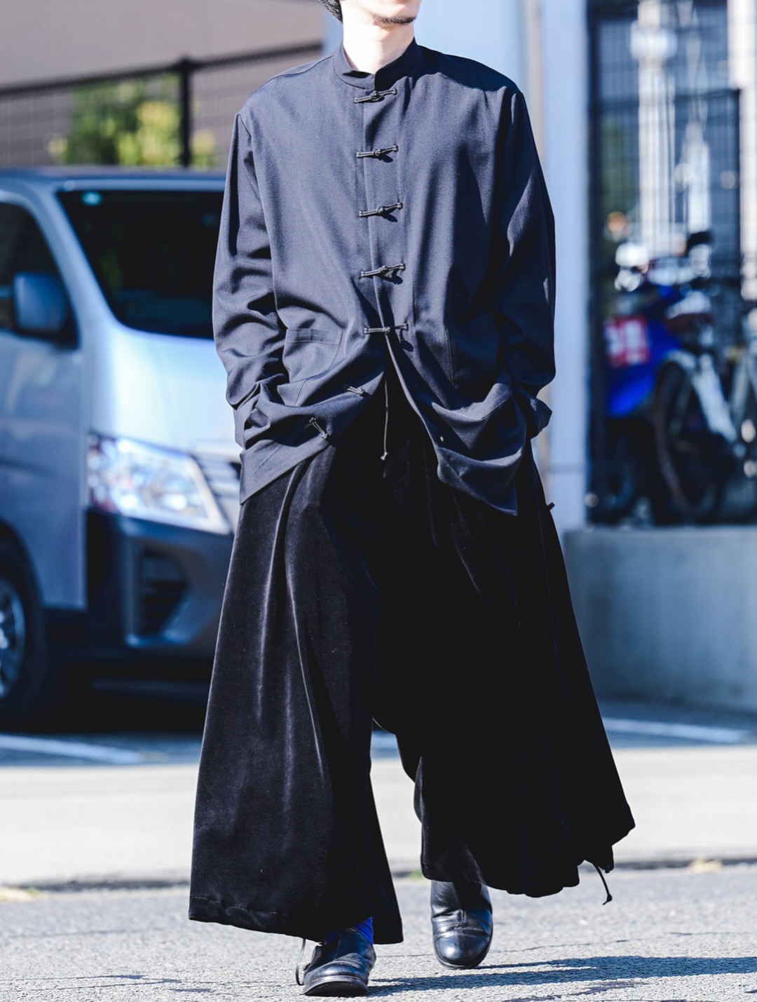 ジャケット/アウター ATHA NEP TWEED MAXI COAT