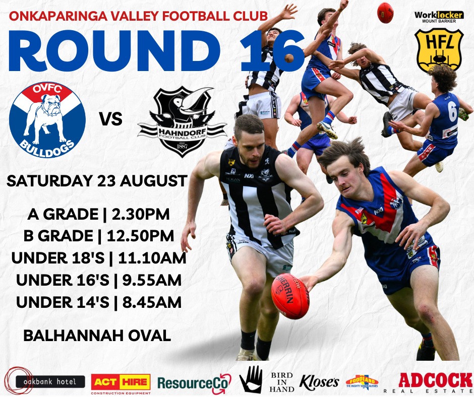 TEAM SELECTION |... - The Onkaparinga Valley Football Club | Facebook