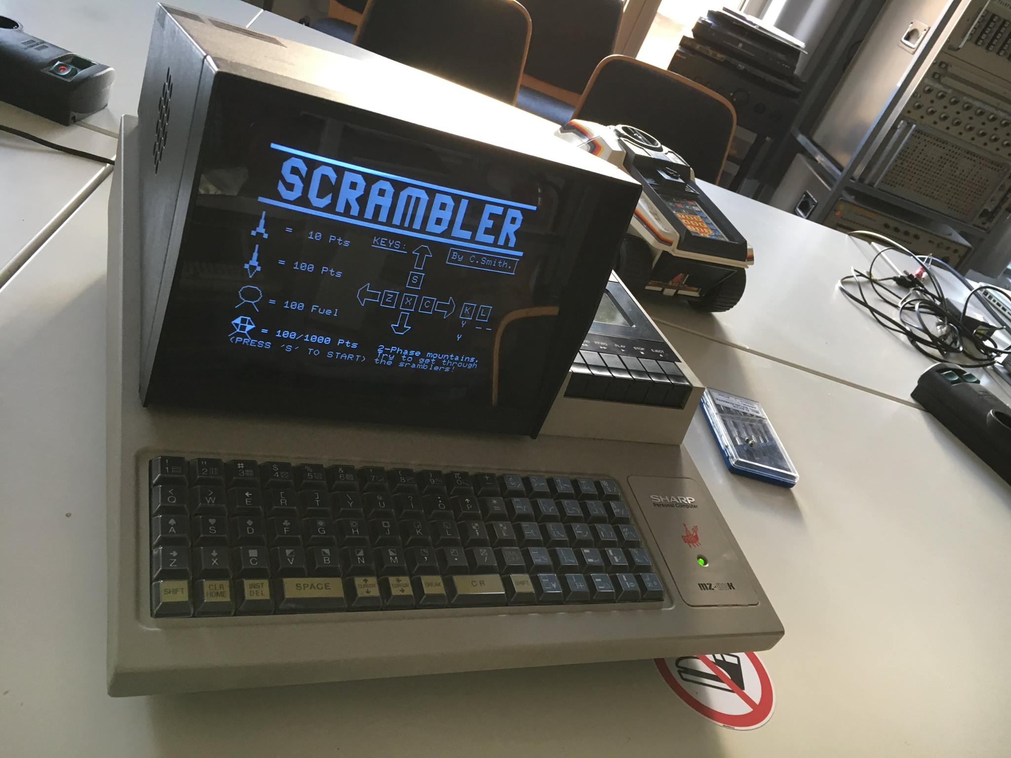 Absolutely loving the details and design of my Sharp MZ-721!