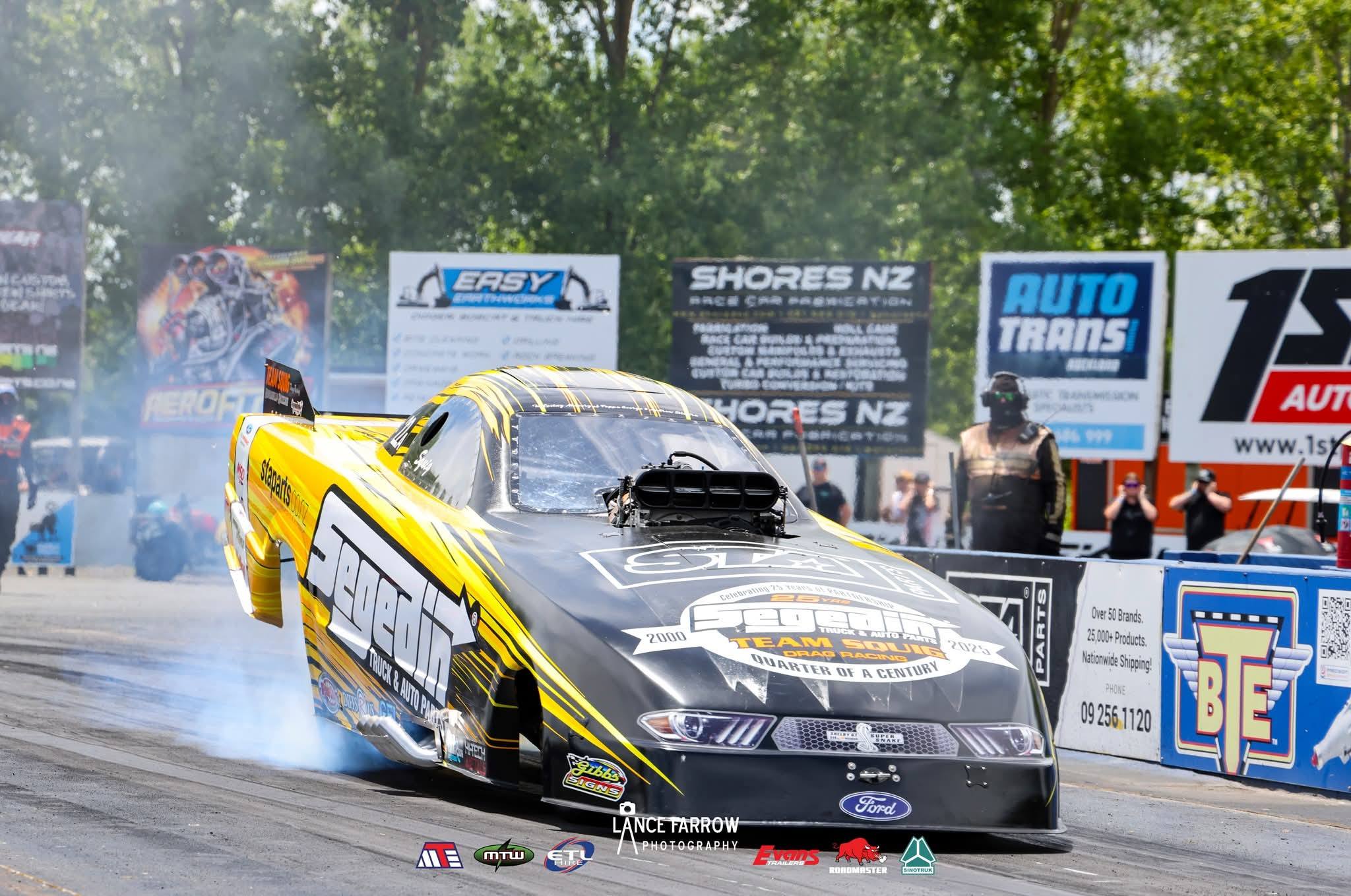 Team Squig Drag Racing Hunuabilly Racecars