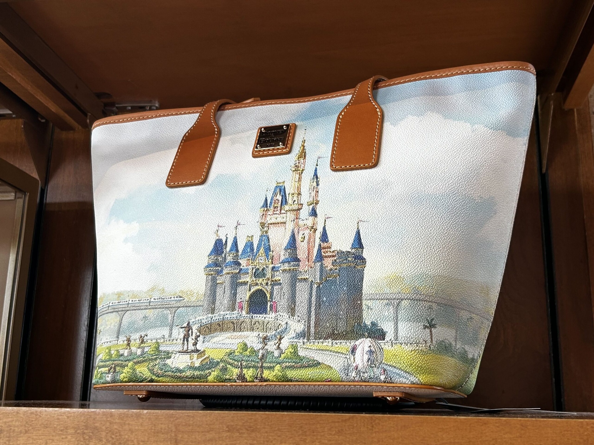 Walt Disney World 55th Anniversary Dooney & Bourke Tote Bag and
