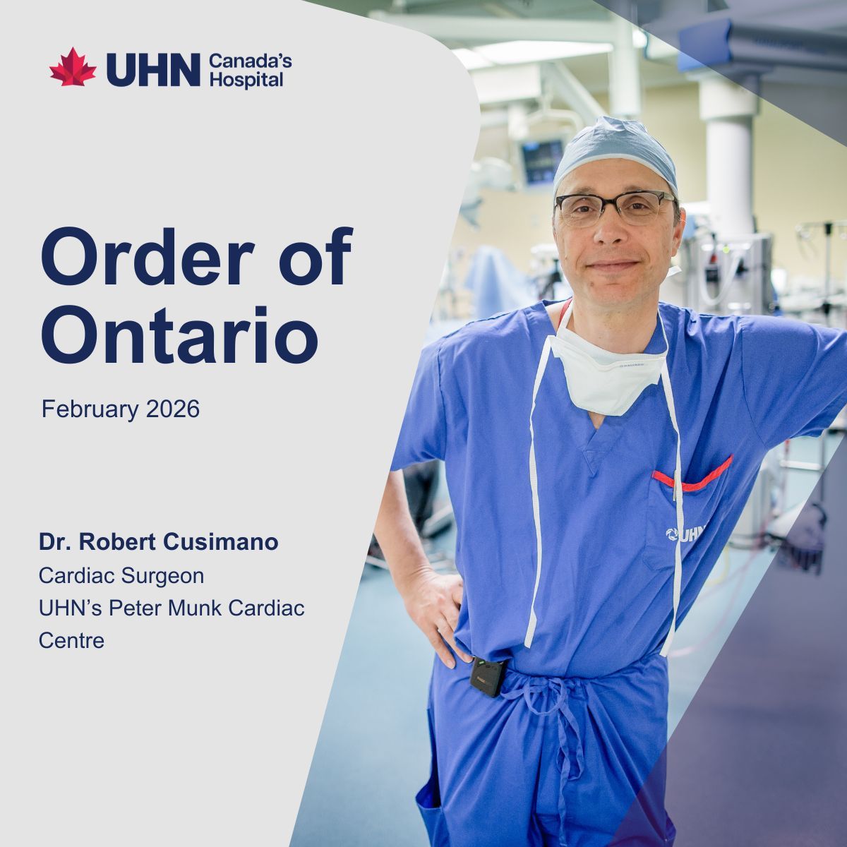 Peter - The Peter Munk Cardiac Centre was the first to show that ...