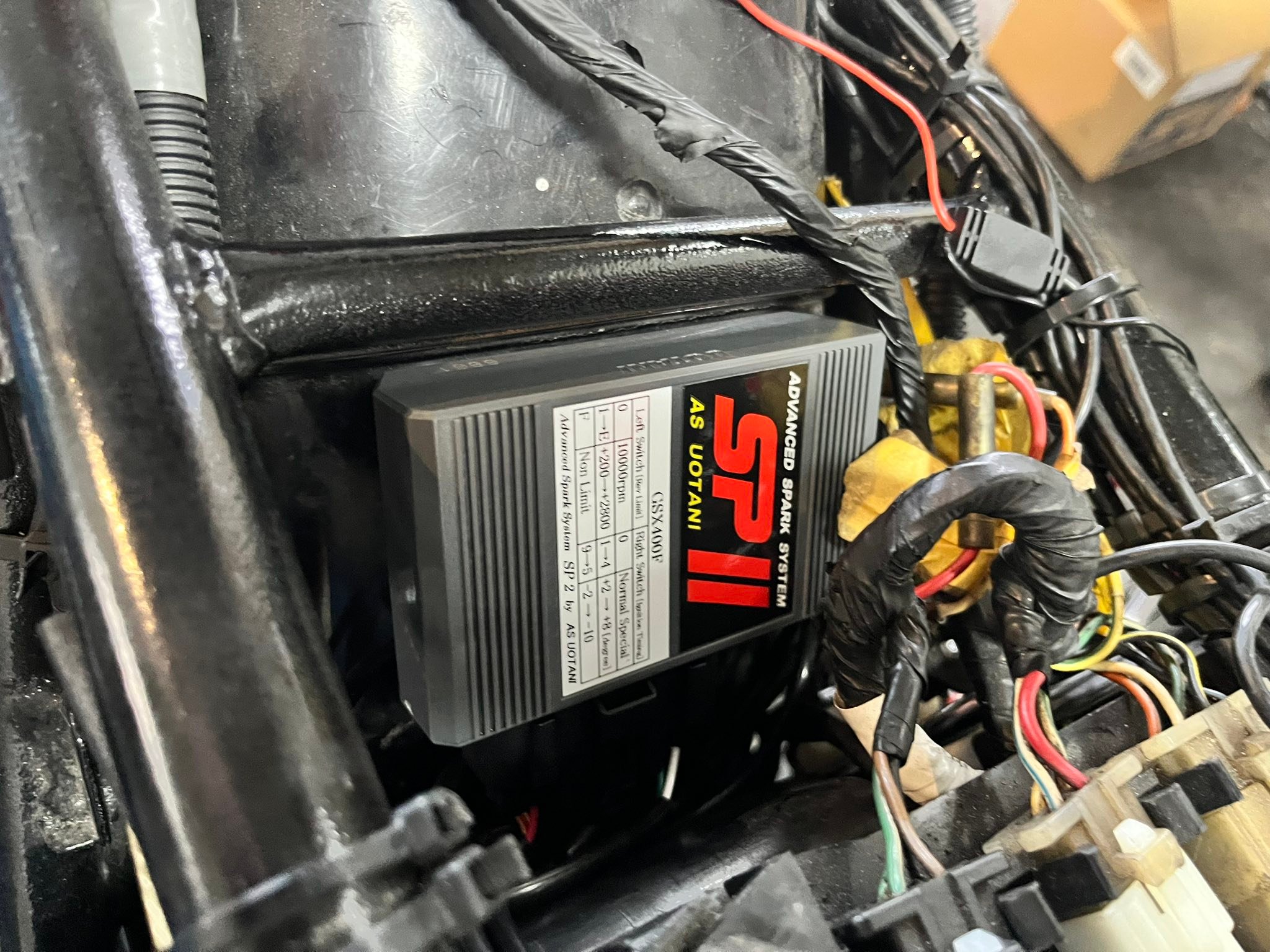 SUZUKI GSX400FSインパルス完成！ キャブレター、ジェネレーター 