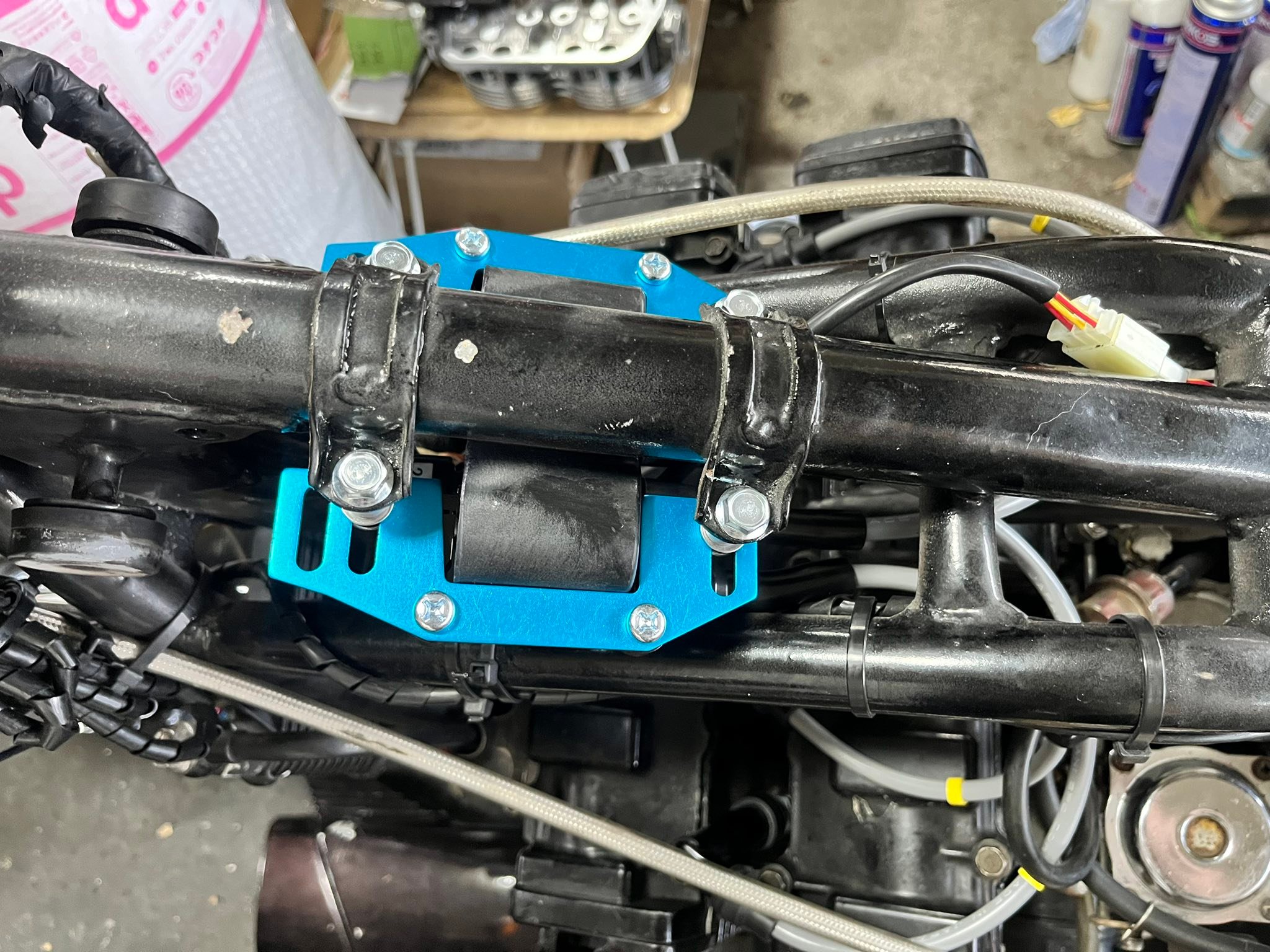 SUZUKI GSX400FSインパルス完成！ キャブレター、ジェネレーター 