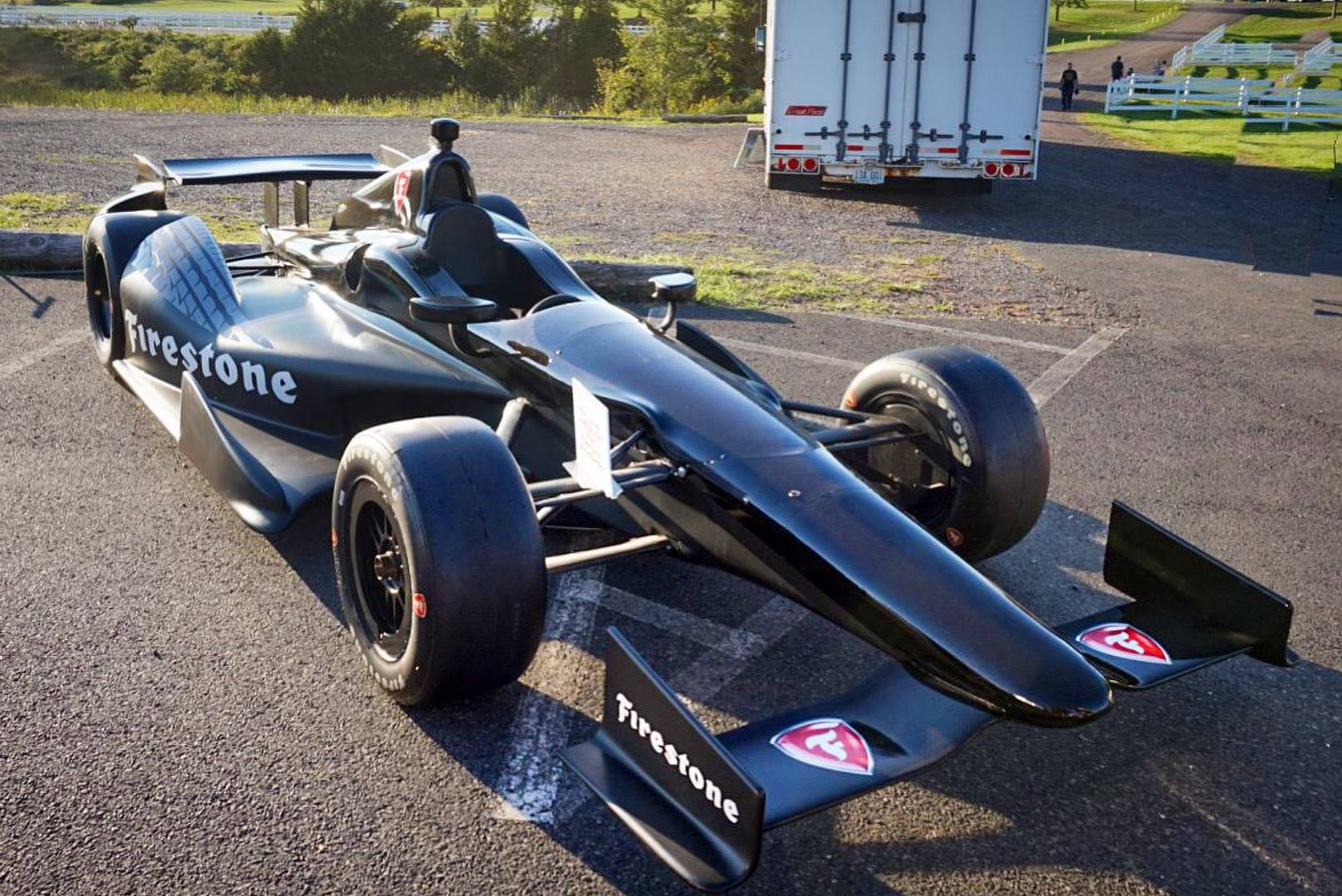 Hot Rides - Firestone Racing F1 at creamery tires carshow...