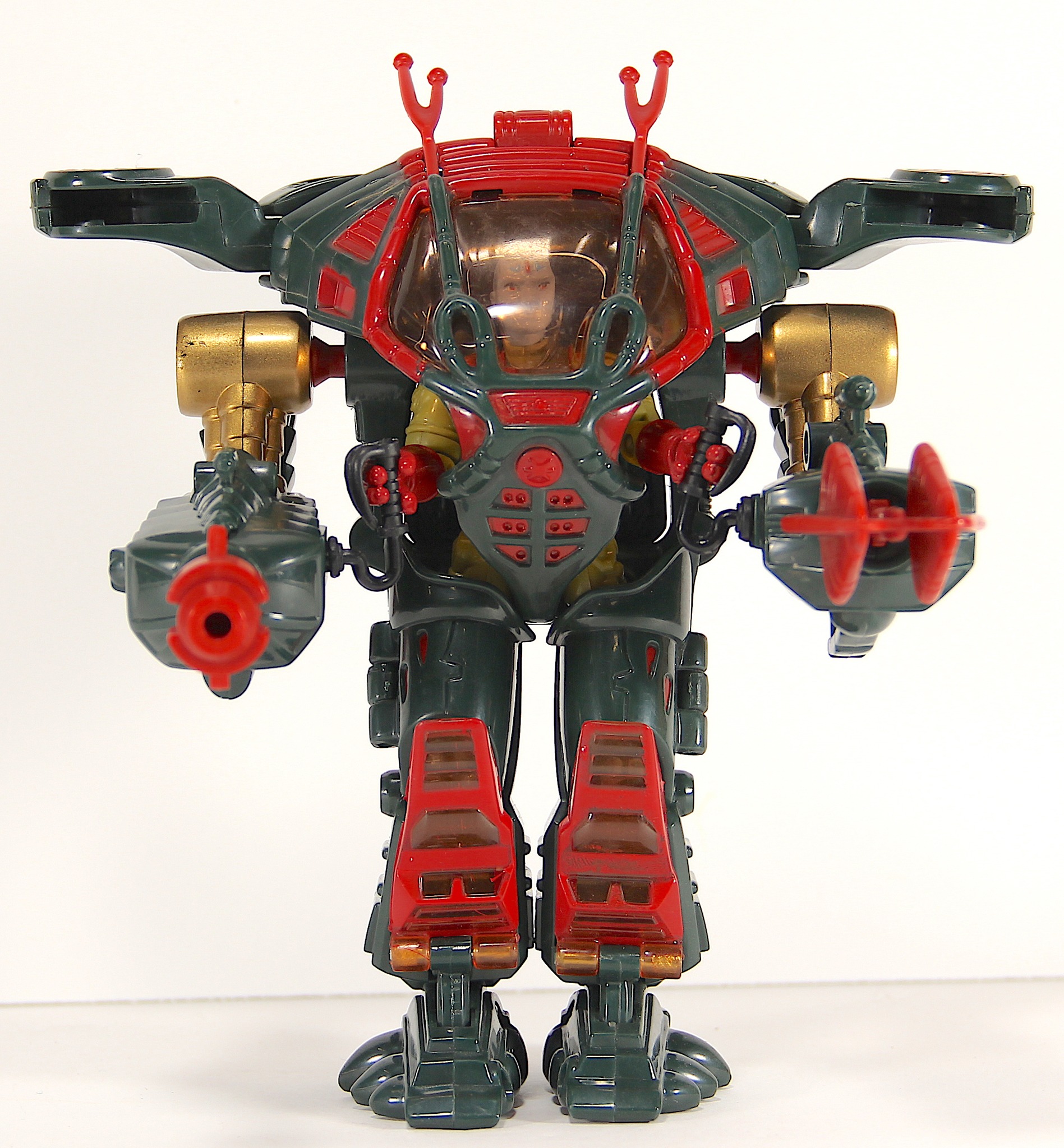 1995 Playmates Exosquad General Draconis with Interrogator E-Frame