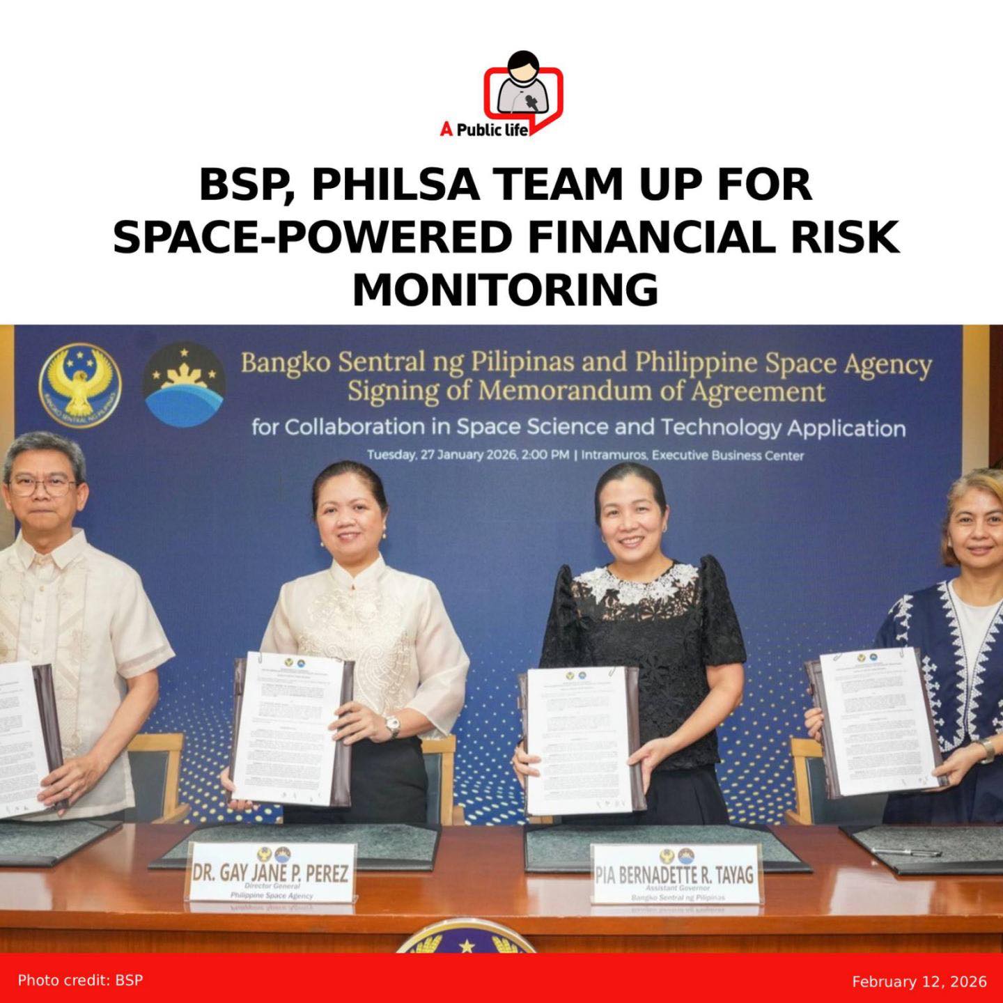 A Public Life - MANILA, Philippines — The Bangko Sentral... | Facebook