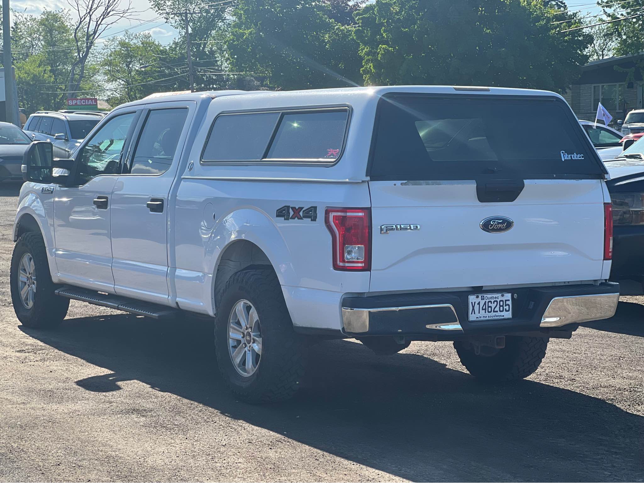 Chrome B Pillar Post Stainless Steel Covers For 2015-2017 Ford F150 Crew Cab (No Keypad)
