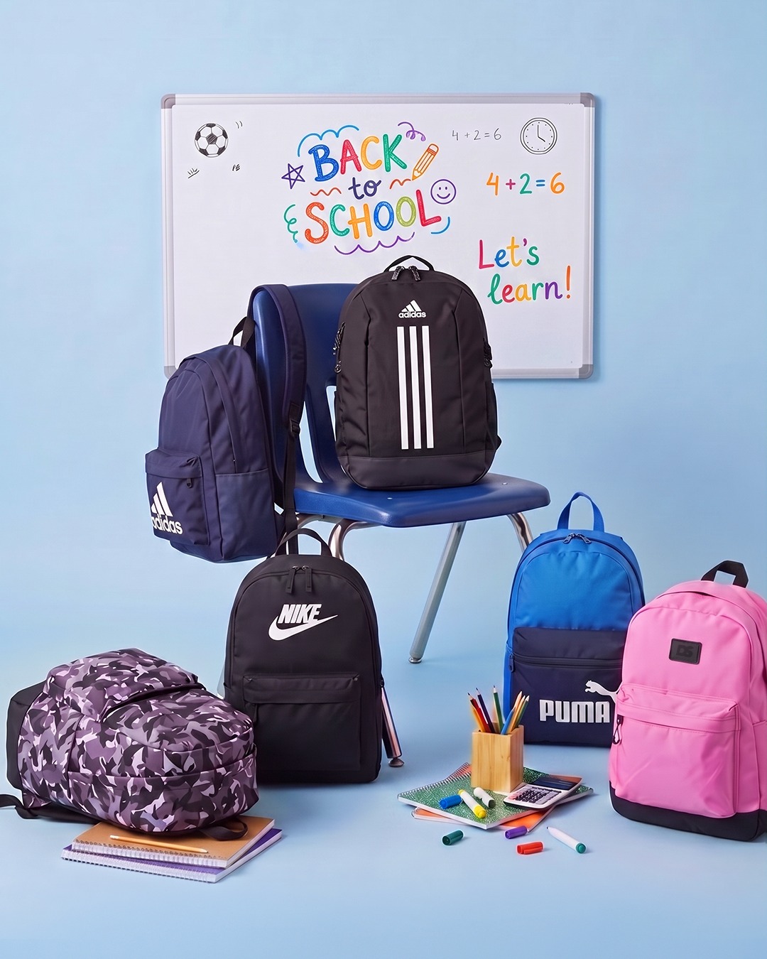 6th grade middle school backpack adidas or vans or nike Prime 6 so you can stay focused when youre heading to practice Back-To-School Backpacks | adidas US