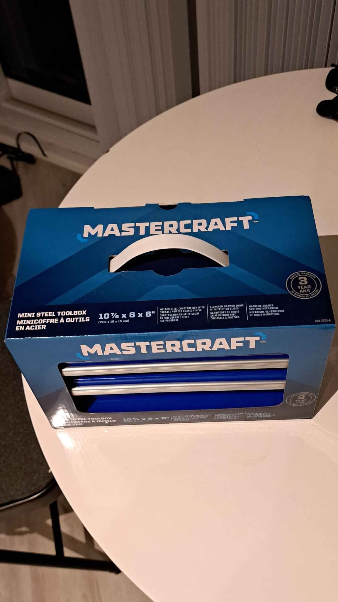 Mastercraft Mini Steel Toolbox - Tool Boxes, Belts & Storage - Toronto ...