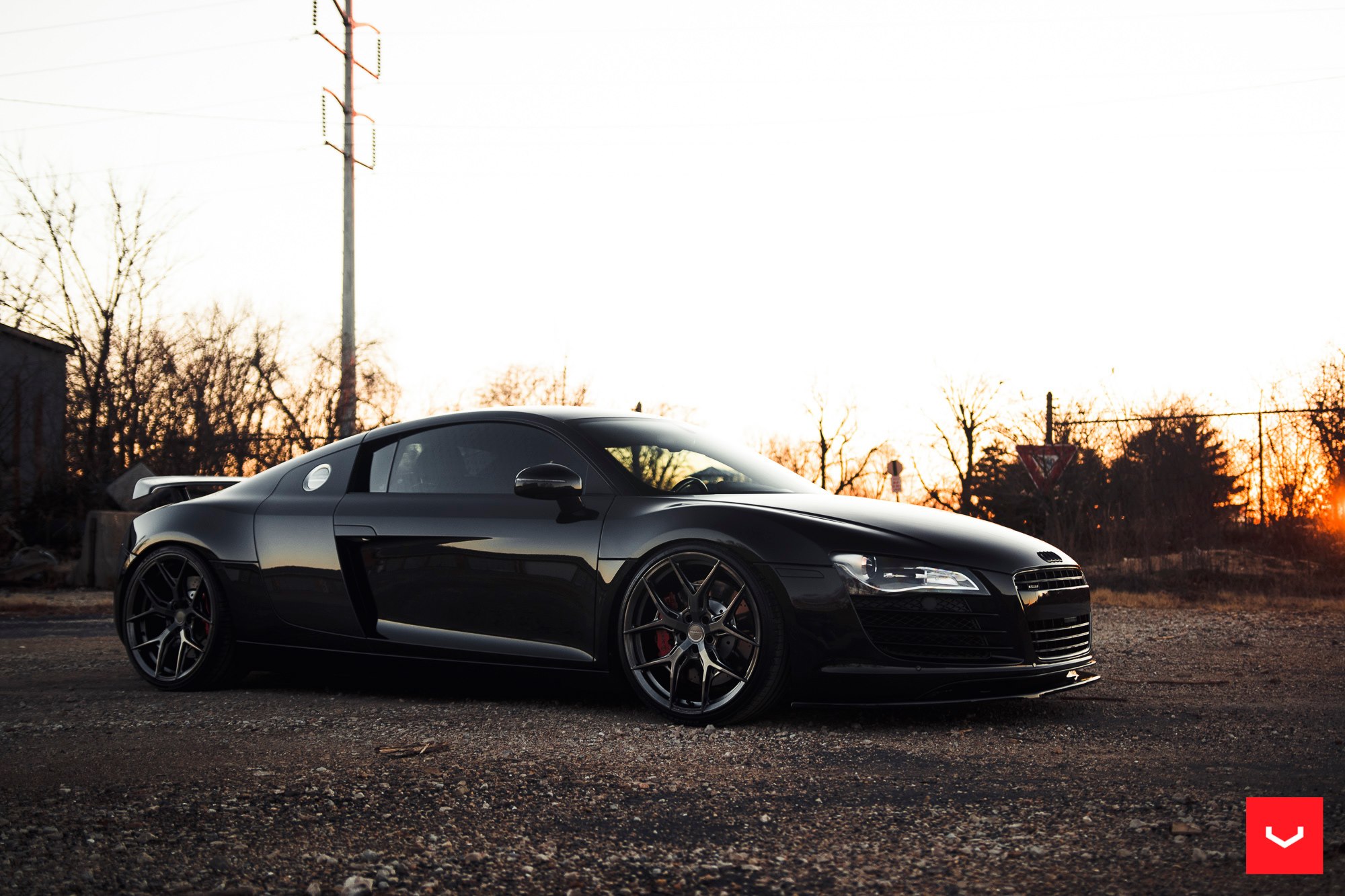 Audi R8 - Vossen HF5 Hybrid Forged Series
