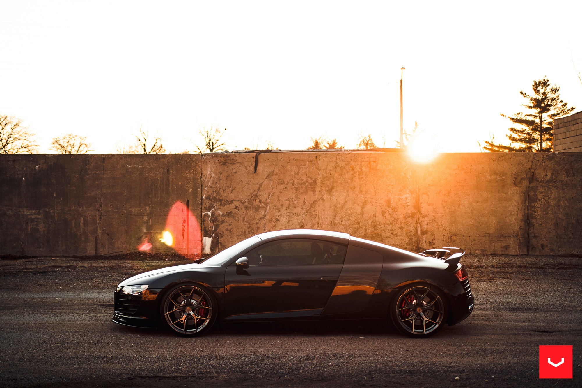 Audi R8 - Vossen HF5 Hybrid Forged Series