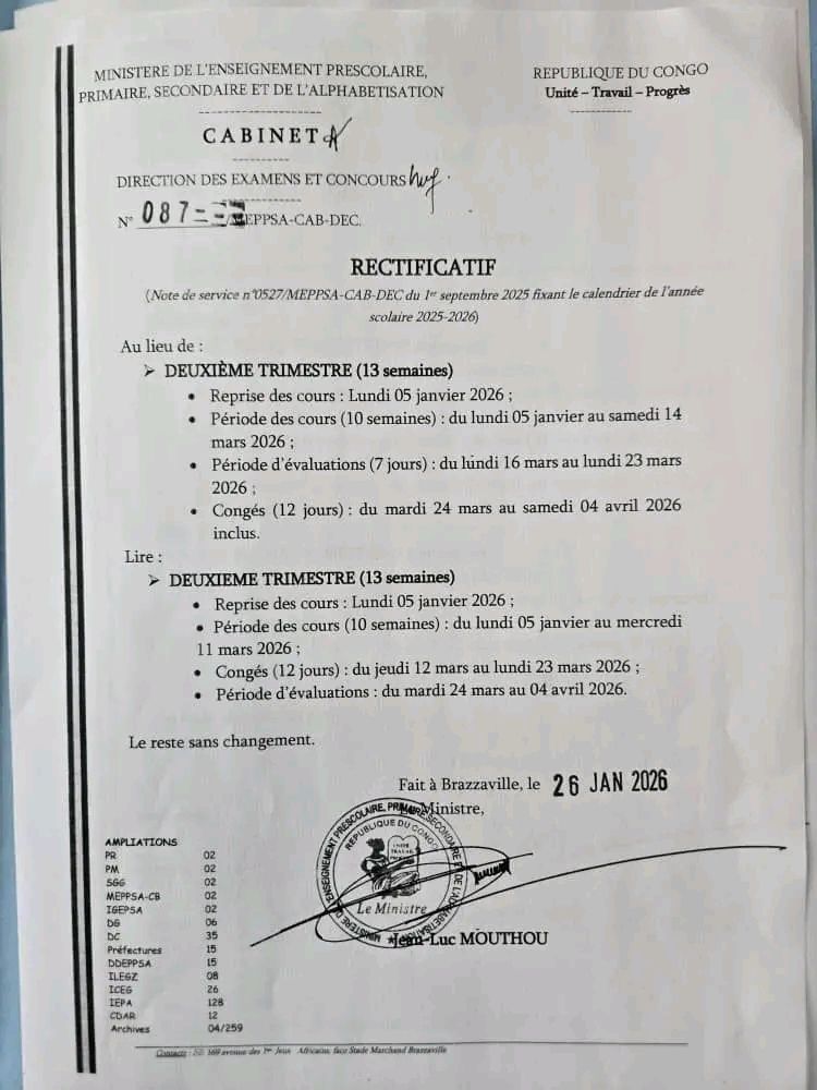 Voix - 🚨ALERTE ÉDUCATION | Calendrier scolaire modifié : le 2ᵉ ...