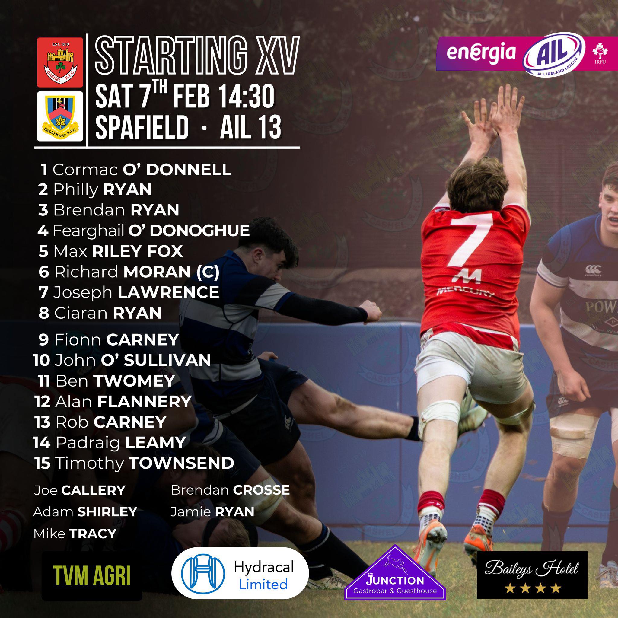 Cashel Rugby - Cashel Rugby added a new photo.