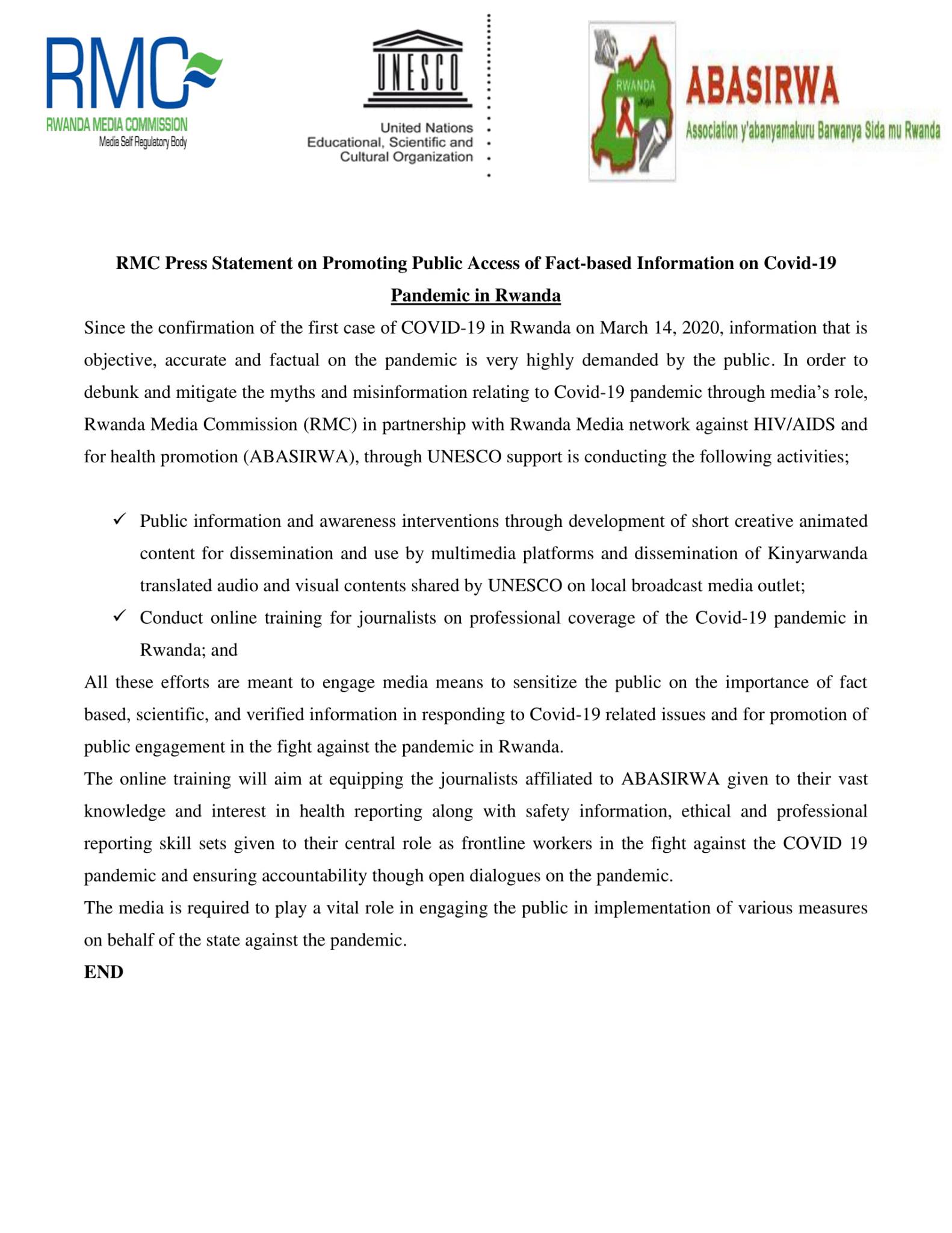 Rwanda Media Commission RMC