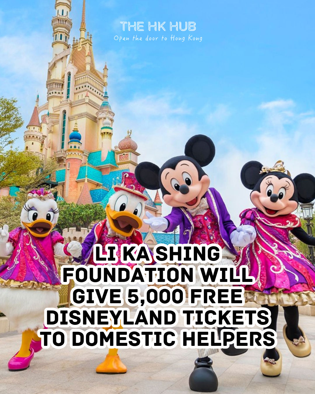 The HK HUB - 🎟️ Li Ka Shing Foundation Will Give 5,000... | Facebook