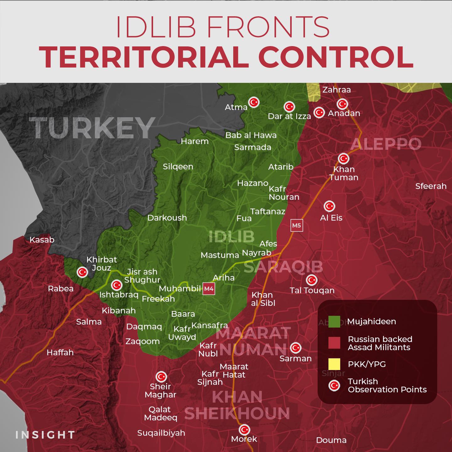 Insight - #Map showing territorial control on the... | Facebook
