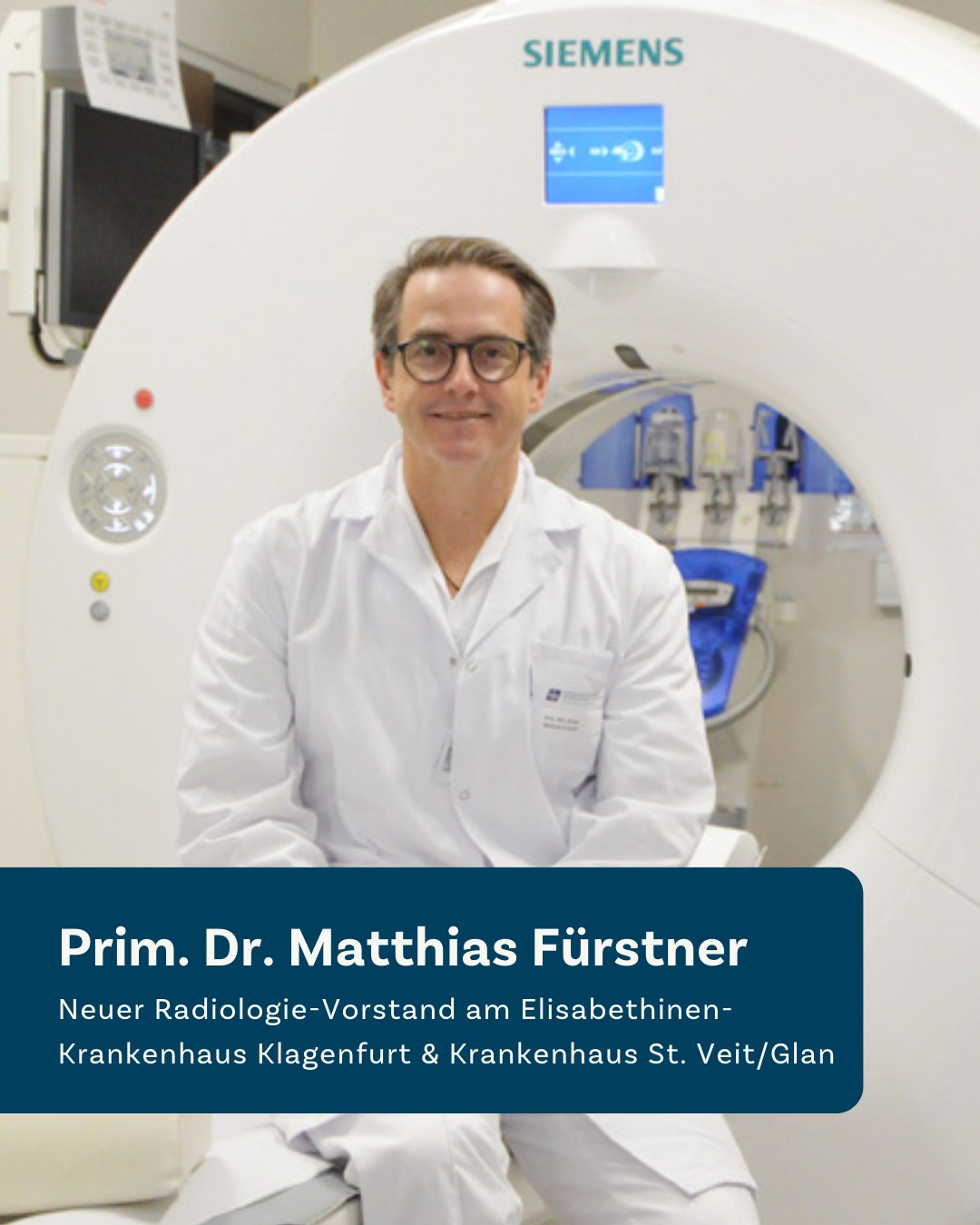 Barmherzige - Meet the new Radiologie-Chef 👋 Prim. Dr. Matthias ...
