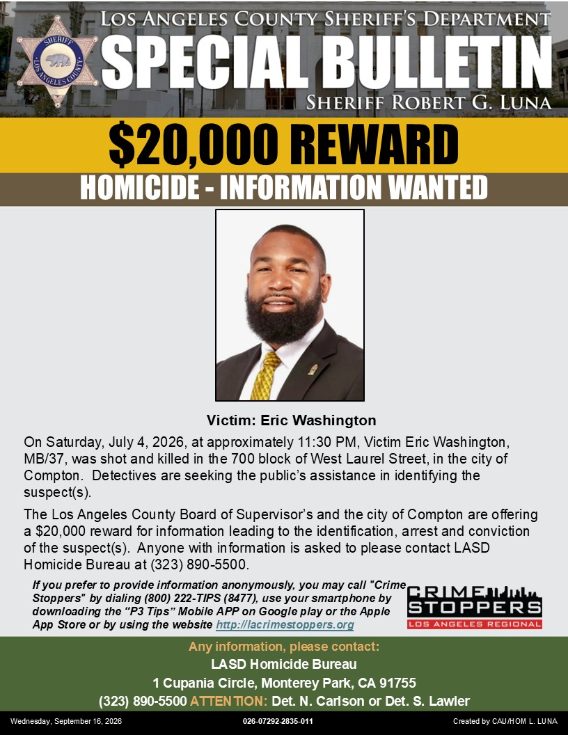 Los Angeles County Sheriff's Department