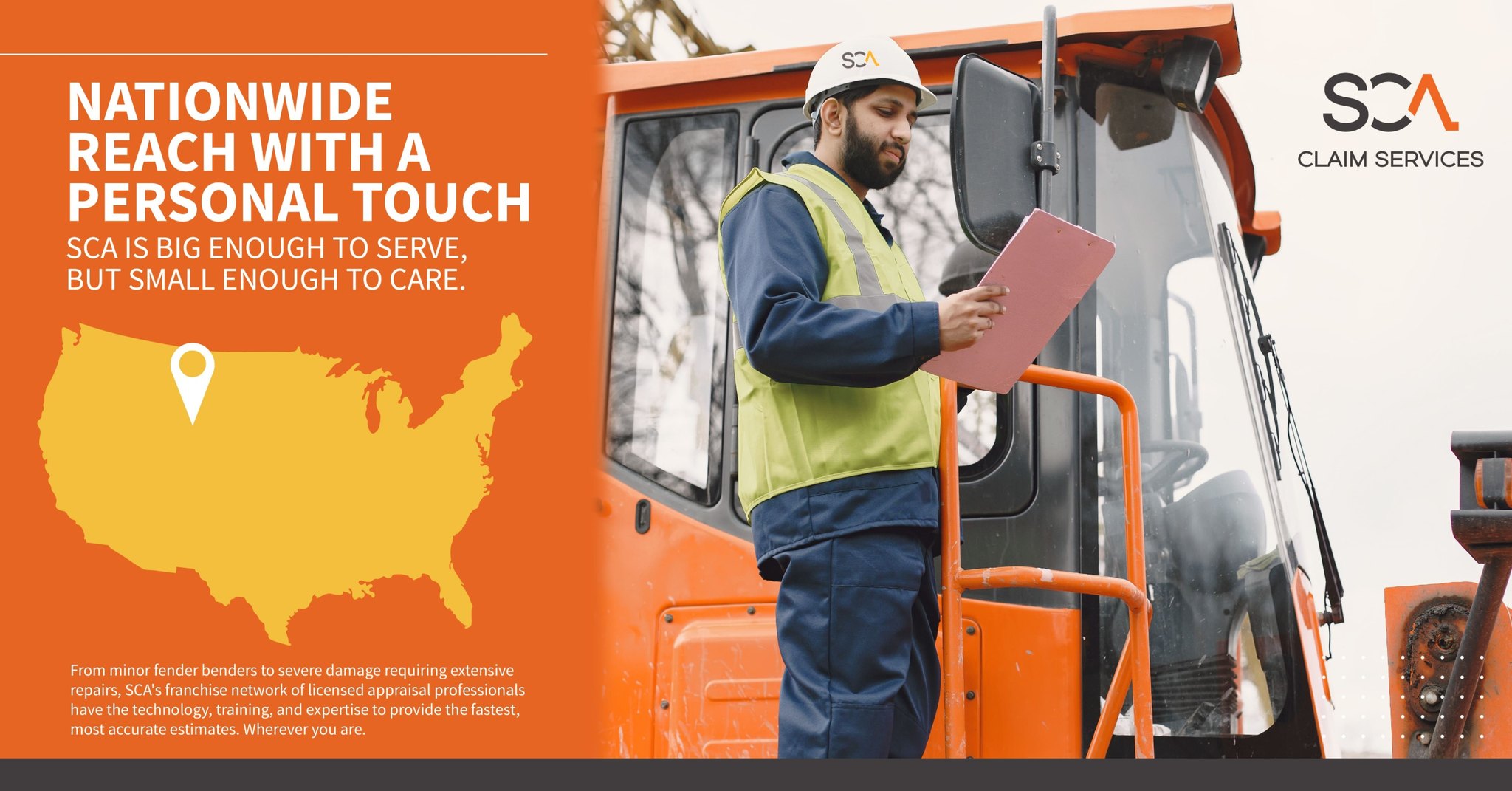 SCA, with our nationwide footprint... - SCA Claim Services | Facebook