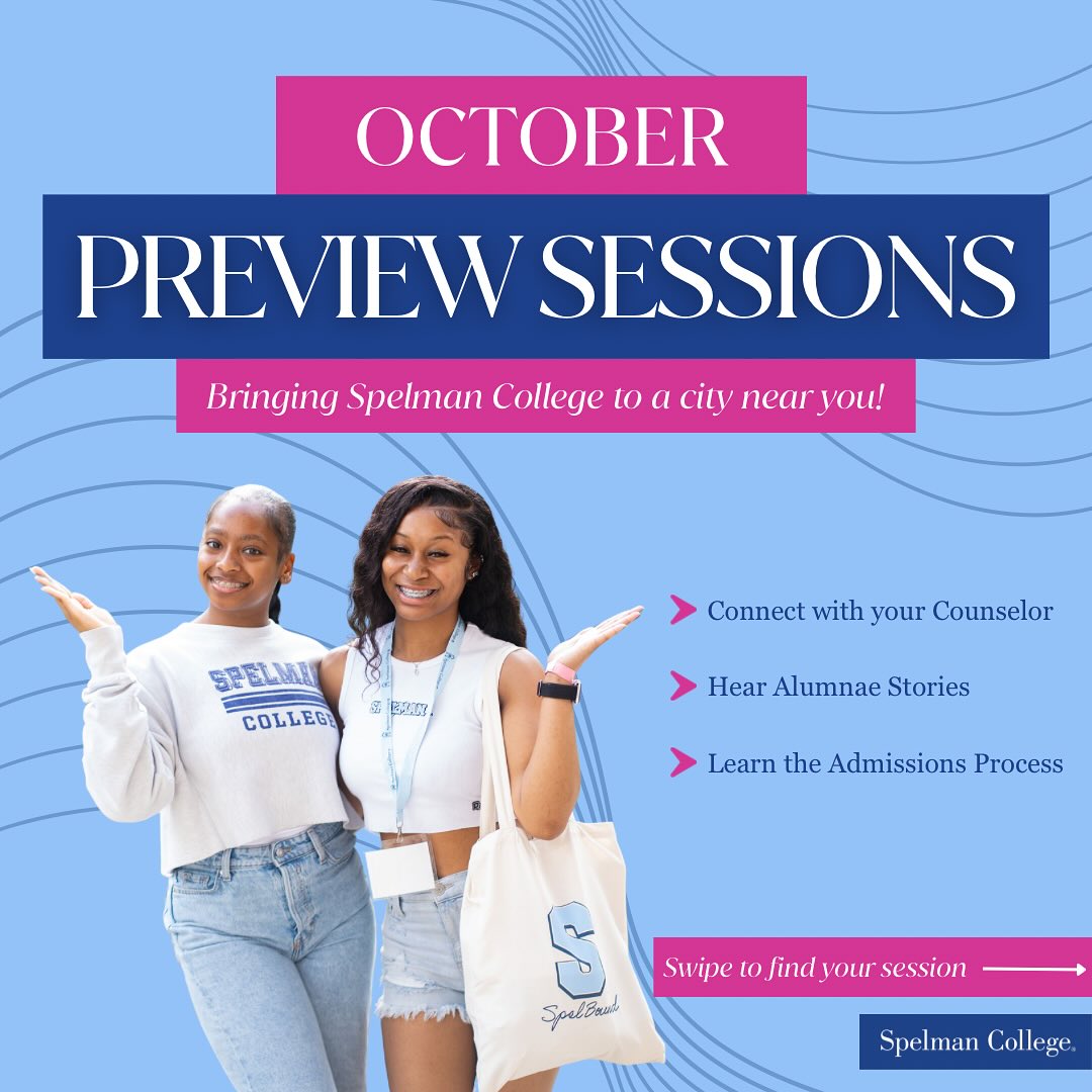Admissions Spelman College - Happy first day of classes, Spelmanites ...