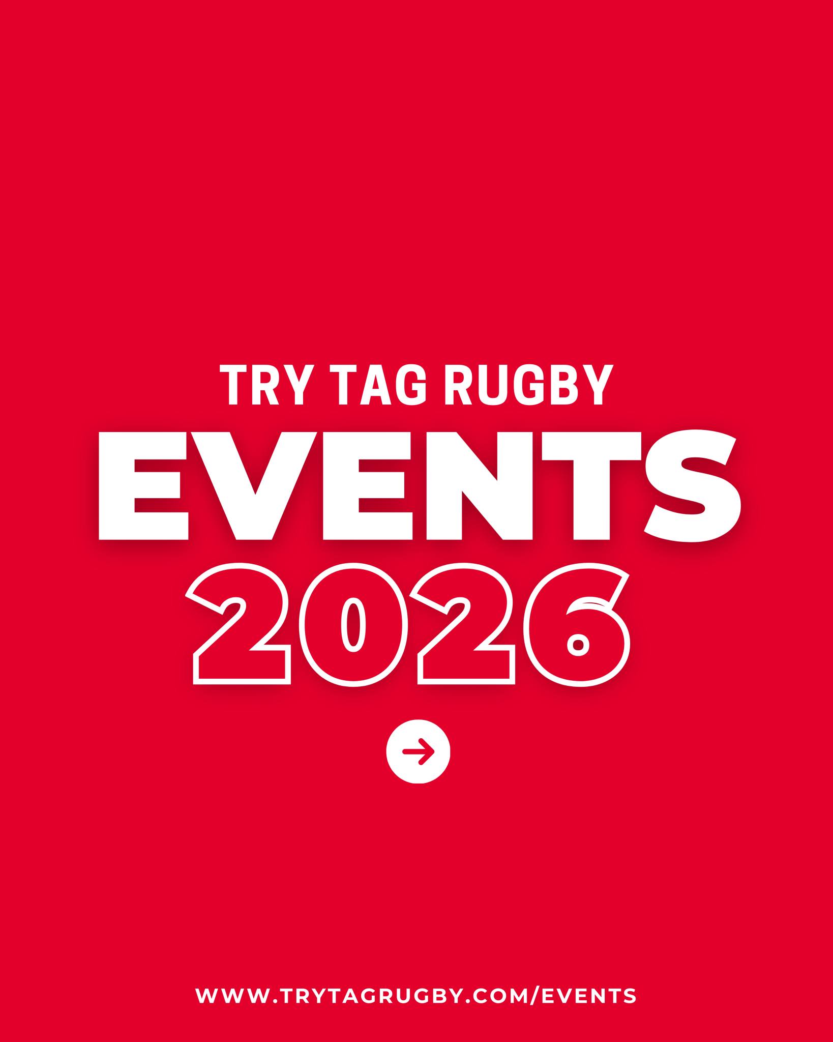 🎉 The 2026 Tag Rugby Events... - Try Tag Rugby Manchester | Facebook