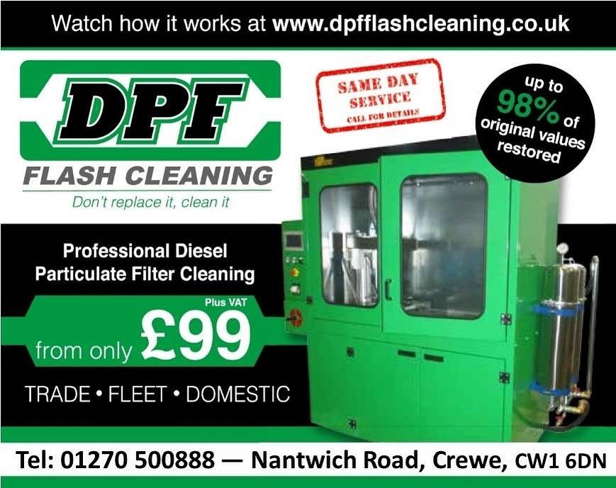DPF Flash Cleaning | Crewe