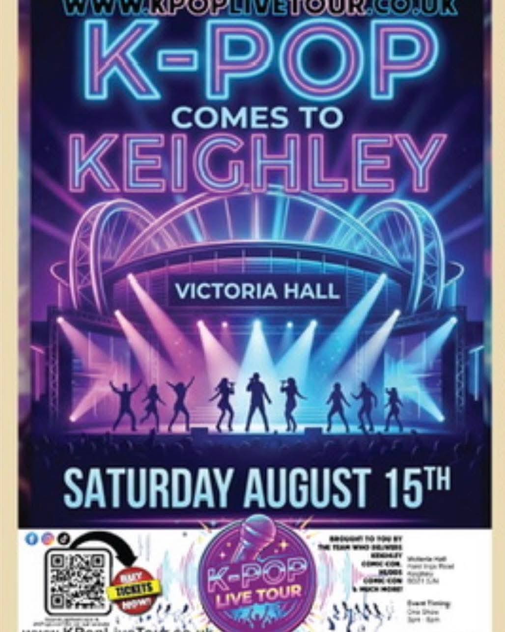 Keighley events: Comic Con and K Pop tickets