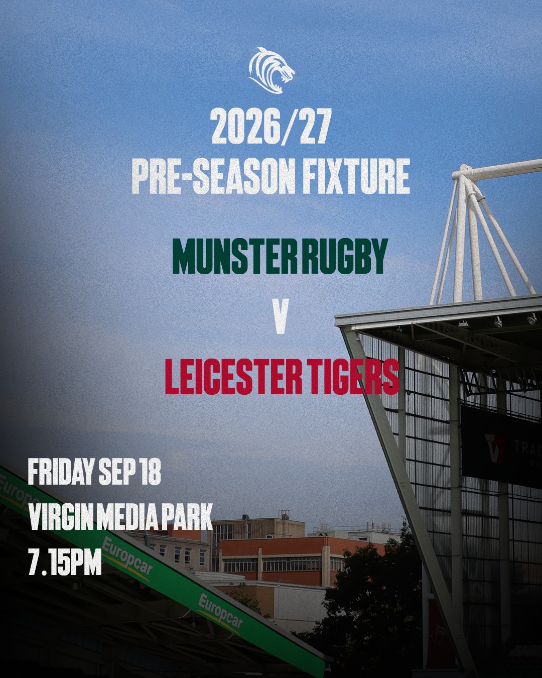 Pre-Season Friendly - Munster Rugby v Leicester Tigers