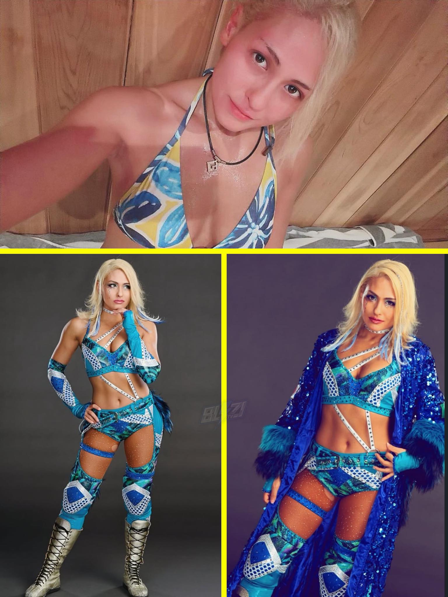 Giulia shared photos of her new look 👀 #WWE #japan #Stardom