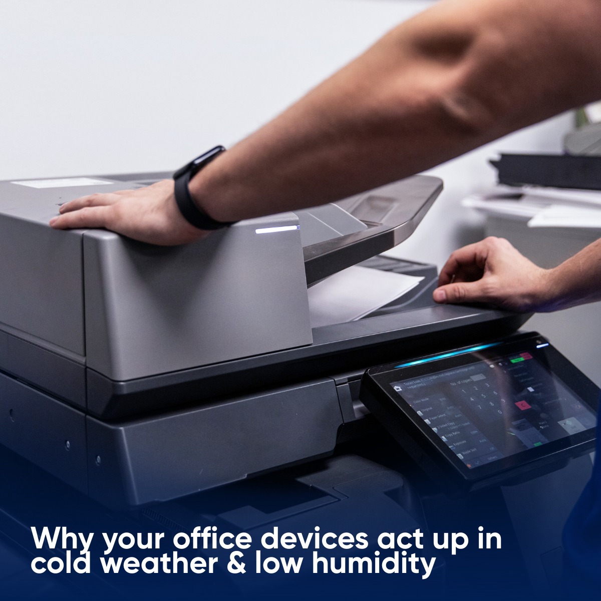 GoodSuite - As temps drop and office heat turns on, your printers and ...