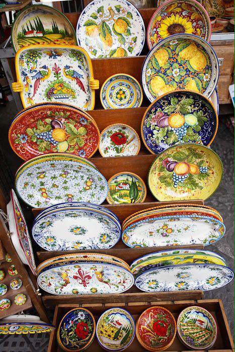 Mid-century Italian ceramic collection featuring Bitossi and Bagni